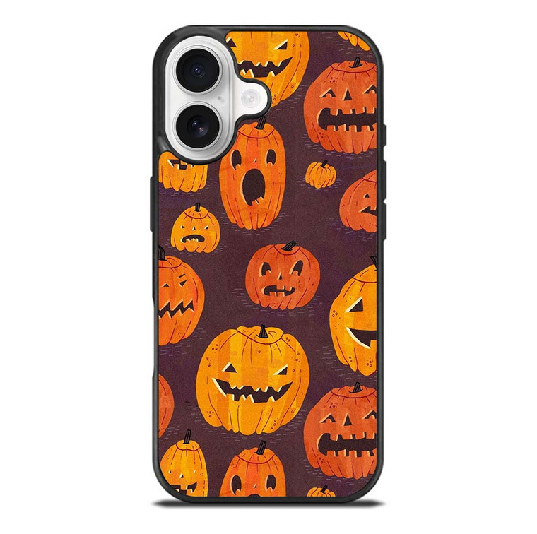 HALLOWEEN PUMPKINS PATTERN iPhone 17 Case Cover
