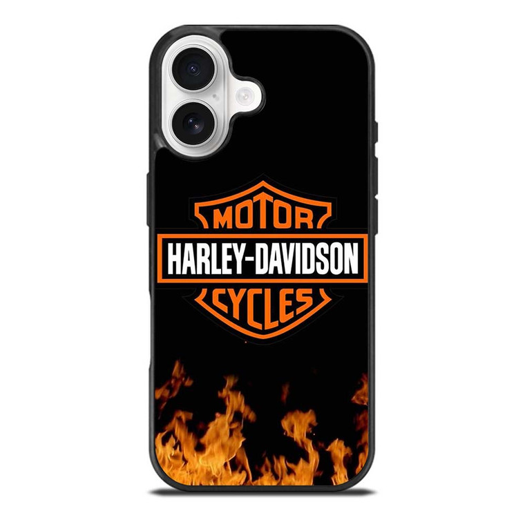 HARLEY DAVIDSON FIRE LOGO iPhone 17 Case Cover