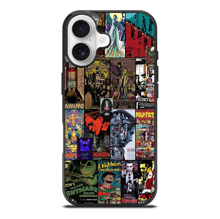 HORROR MOVIE COLLAGE iPhone 17 Case Cover