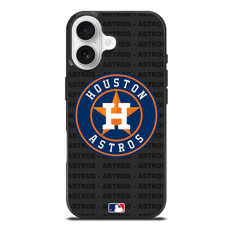 HOUSTON ASTROS BASEBALL BLACK iPhone 17 Case Cover