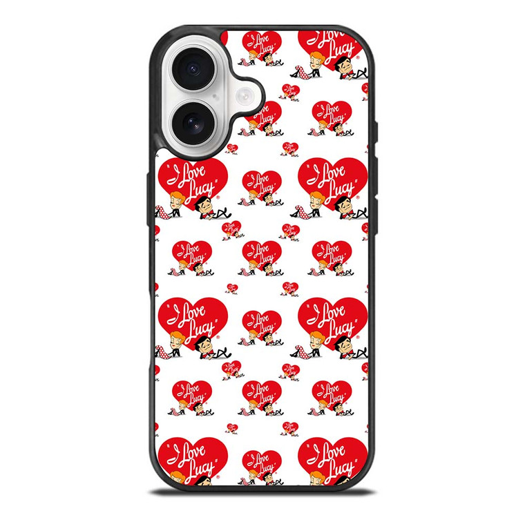 I LOVE LUCY CARTOON PATTERN iPhone 17 Case Cover