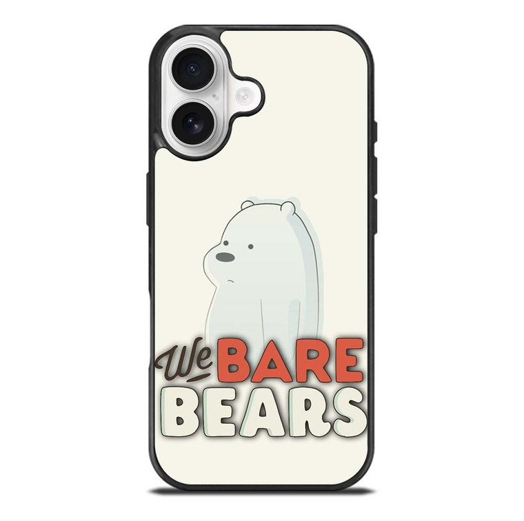 ICE BEAR WE BARE BEARS CARTOON 2 iPhone 17 Case Cover