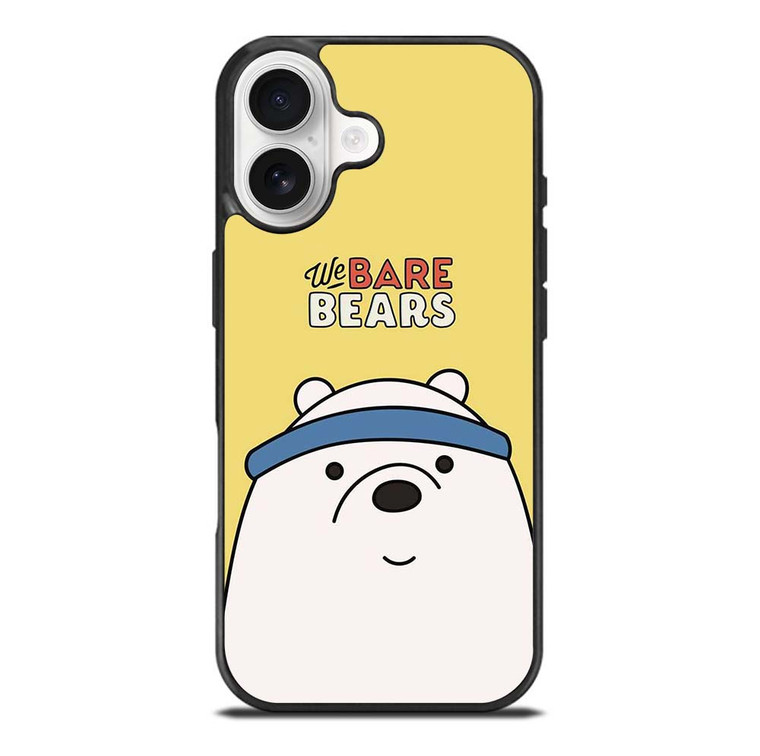ICE BEAR WE BARE BEARS CARTOON 3 iPhone 17 Case Cover