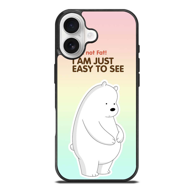 ICE BEAR WE BARE BEARS CARTOON iPhone 17 Case Cover