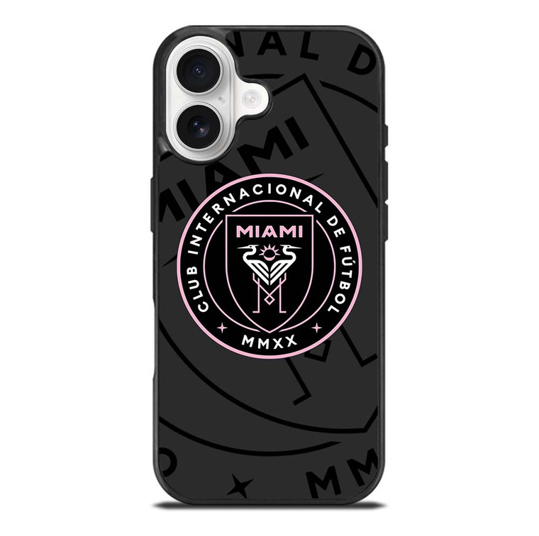 INTER MIAMI CF MLS BLACK iPhone 17 Case Cover