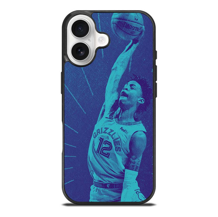 JA MORANT MEMPHIS GRIZZLIES DUNK 2 iPhone 17 Case Cover