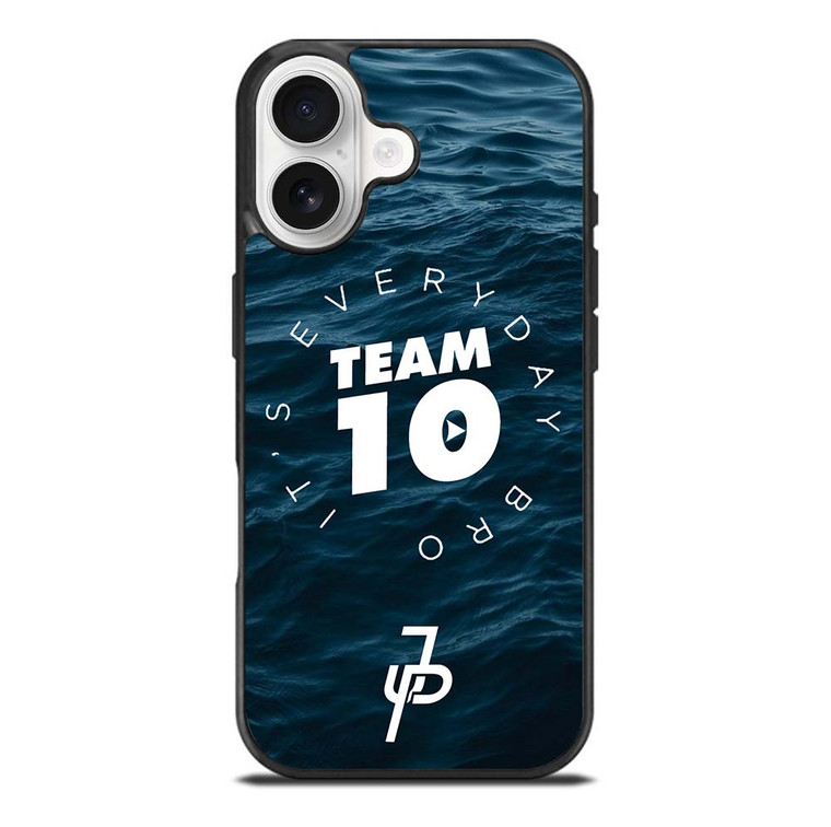 JAKE PAUL TEAM 10 JP LOGO iPhone 17 Case Cover