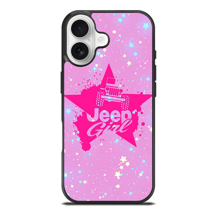 JEEP GIRL STAR LOGO iPhone 17 Case Cover