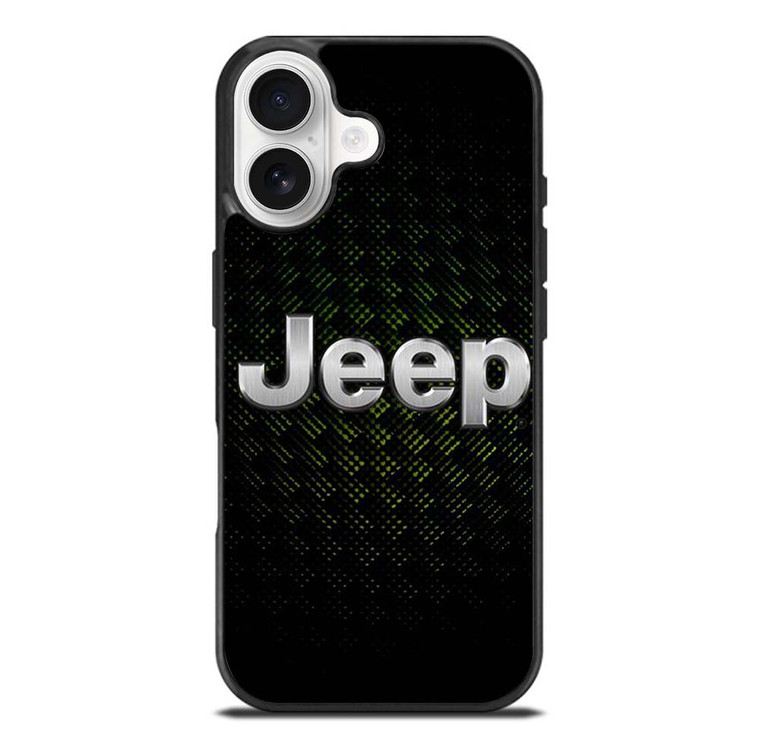JEEP METAL LOGO iPhone 17 Case Cover
