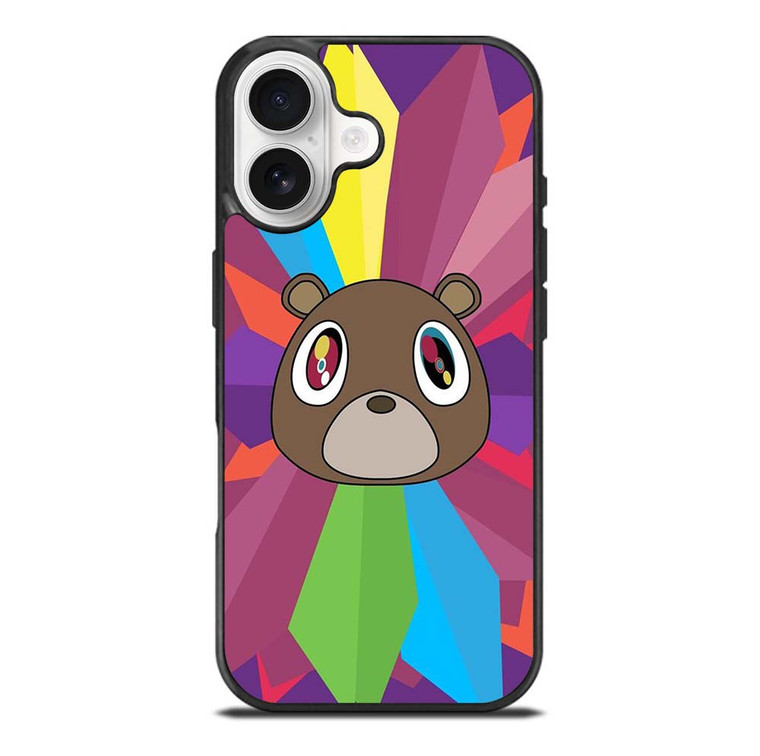 KANYE WEST DROPOUT BEAR FACE ICON iPhone 17 Case Cover