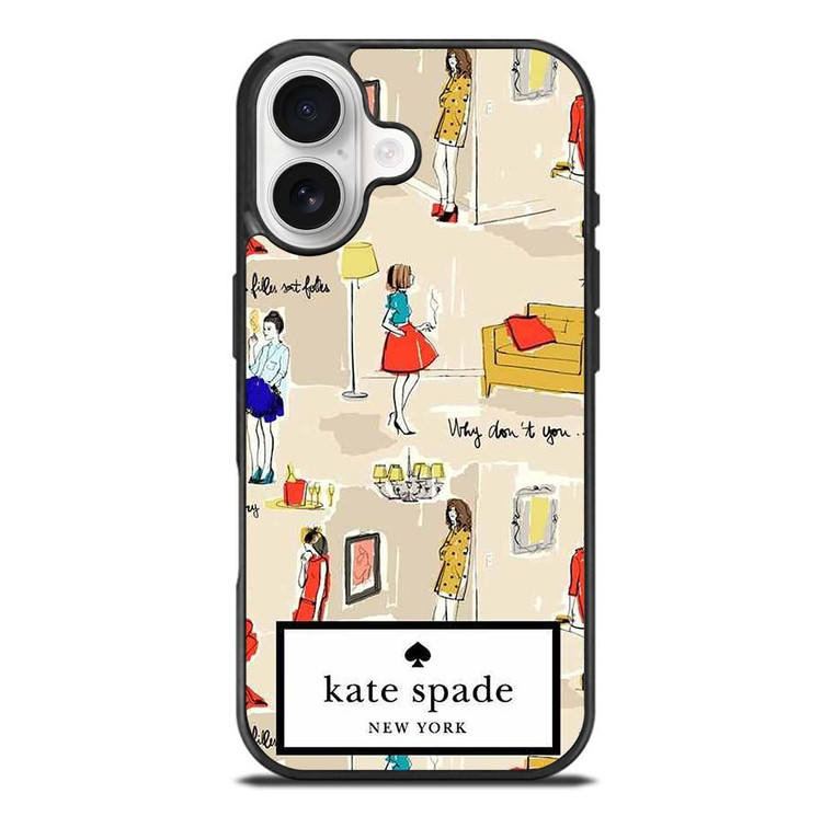 KATE SPADE NEW YORK COMIC iPhone 17 Case Cover