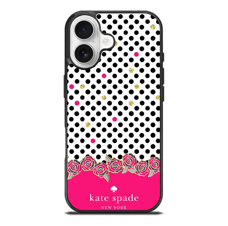 KATE SPADE PINK POLKADOTS iPhone 17 Case Cover