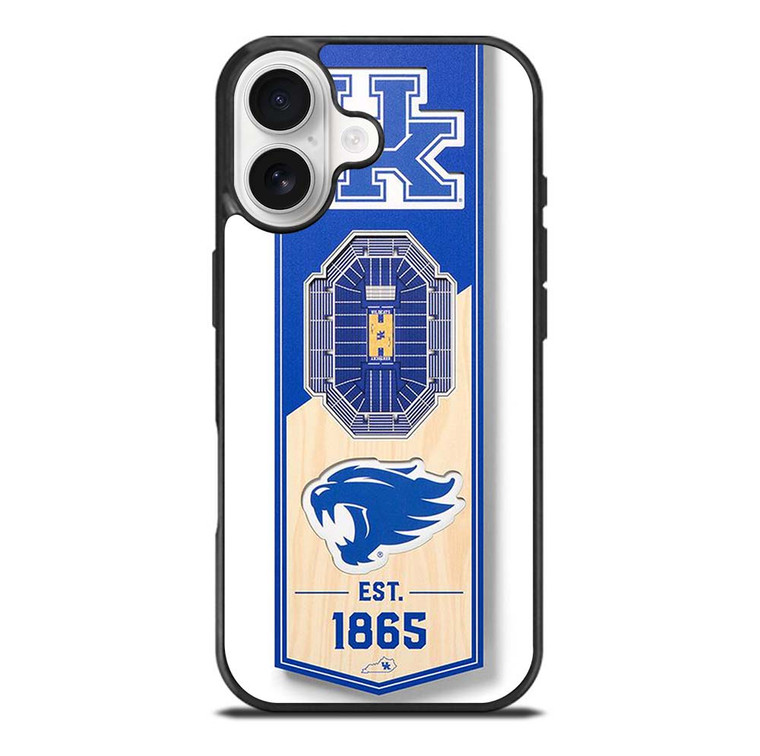 KENTUCKY WILD CATS UNIVERSITY BASKETBALL TEAM LOGO 1865 iPhone 17 Case Cover