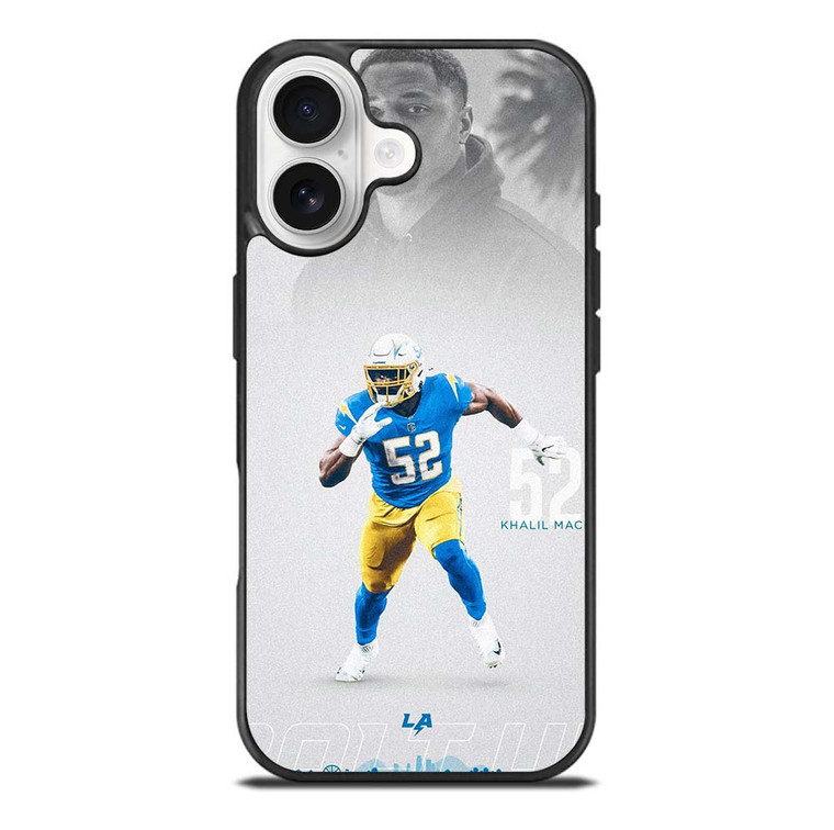 KHALIL MACK LOS ANGELES CHARGERS NFL iPhone 17 Case Cover