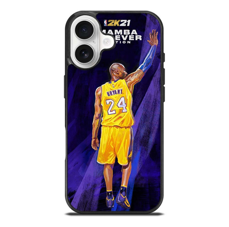 KOBE BRYANT NBA 2K21 MAMBA EDITION iPhone 17 Case Cover