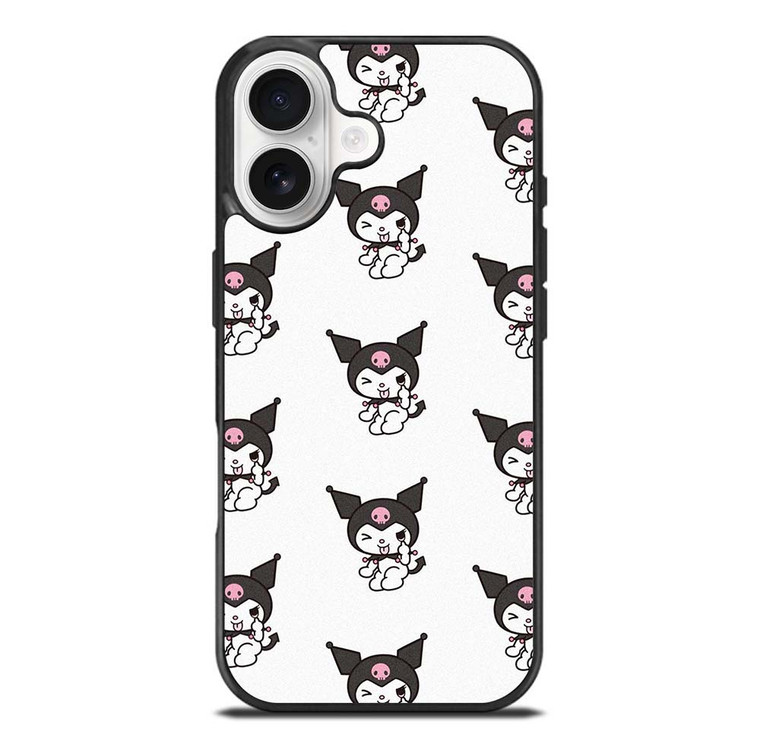 KUROMI CAT ANIME PATTERN iPhone 17 Case Cover