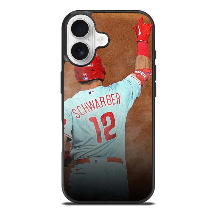 KYLE SCHWARBER PHILADELPHIA PHILLIES iPhone 17 Case Cover