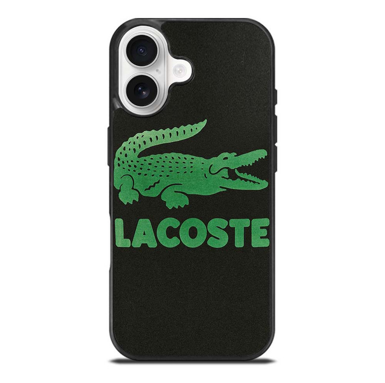 LACOSTE CROCODILE SUEDE iPhone 17 Case Cover