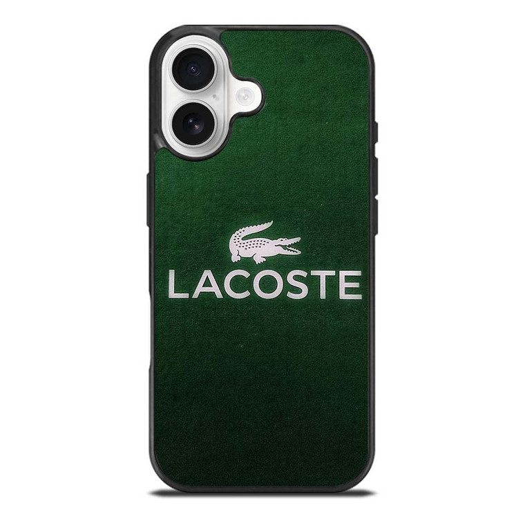 LACOSTE FASHION LOGO GREEN ICON iPhone 17 Case Cover