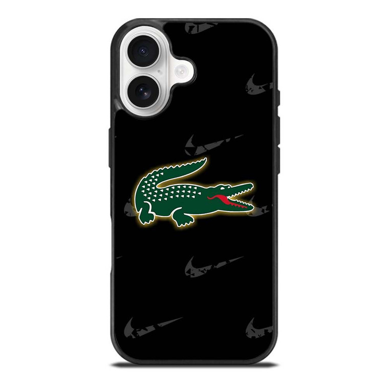 LACOSTE X NIKE PATTERN iPhone 17 Case Cover