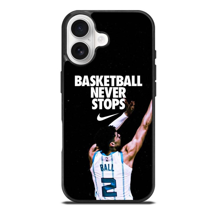 LAMELO BALL CHARLOTTE HORNETS iPhone 17 Case Cover