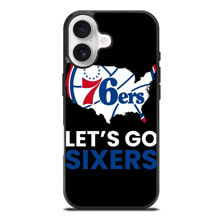 LETS GO PHILADELPHIA 76ERS NBA BASKETBALL 2 iPhone 17 Case Cover
