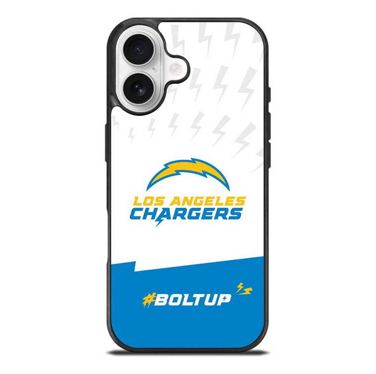 LOS ANGELES CHARGERS FOOTBALL LOGO BOLT UP iPhone 17 Case Cover