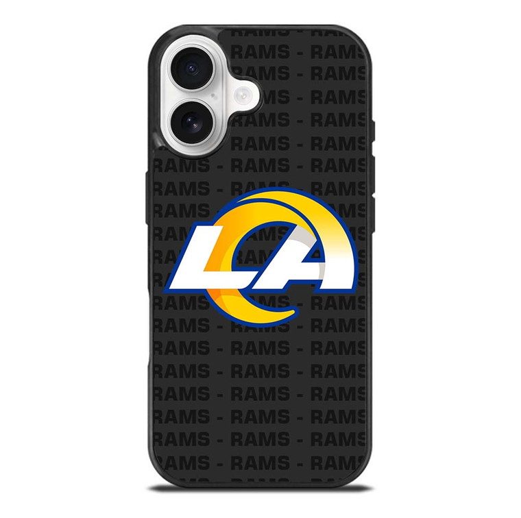 LOS ANGELES RAMS FOOTBALL TEXT iPhone 17 Case Cover