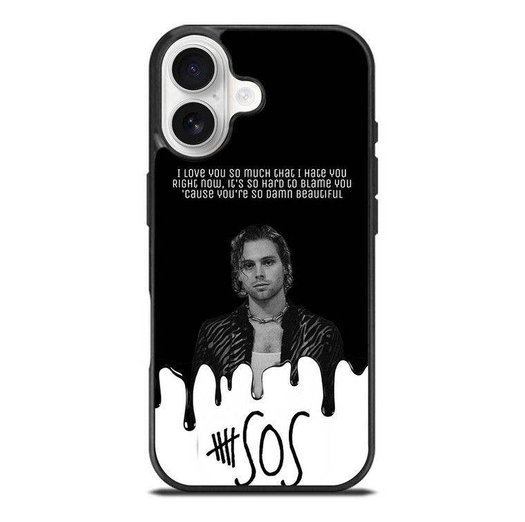 LUKE HEMMINGS 5 SECONDS OF SUMMER QUOTES iPhone 17 Case Cover