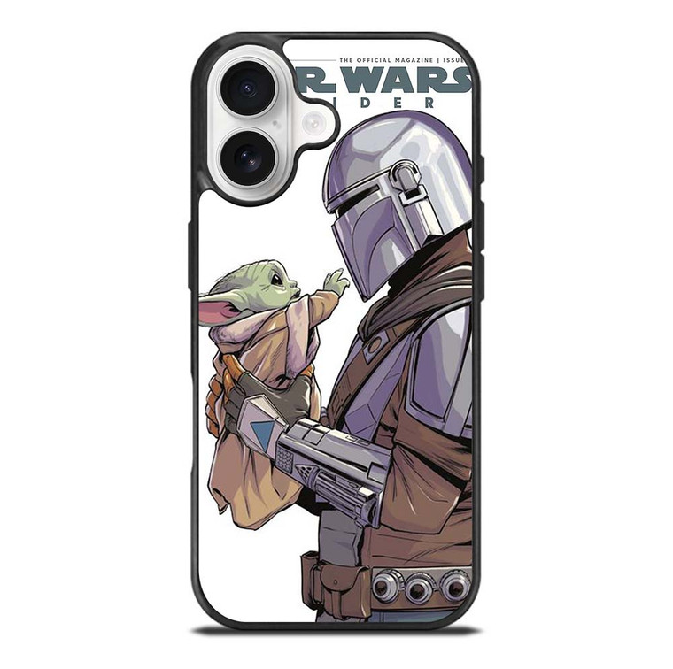 MANDALORIAN AND BABY YODA STAR WARS INSIDER iPhone 17 Case Cover