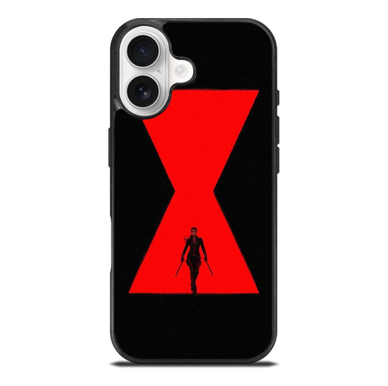 MARVEL BLACK WIDOW SYMBOL iPhone 17 Case Cover