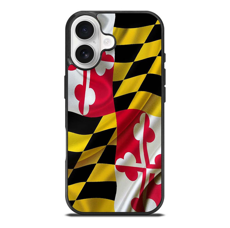MARYLAND STATES FLAG iPhone 17 Case Cover
