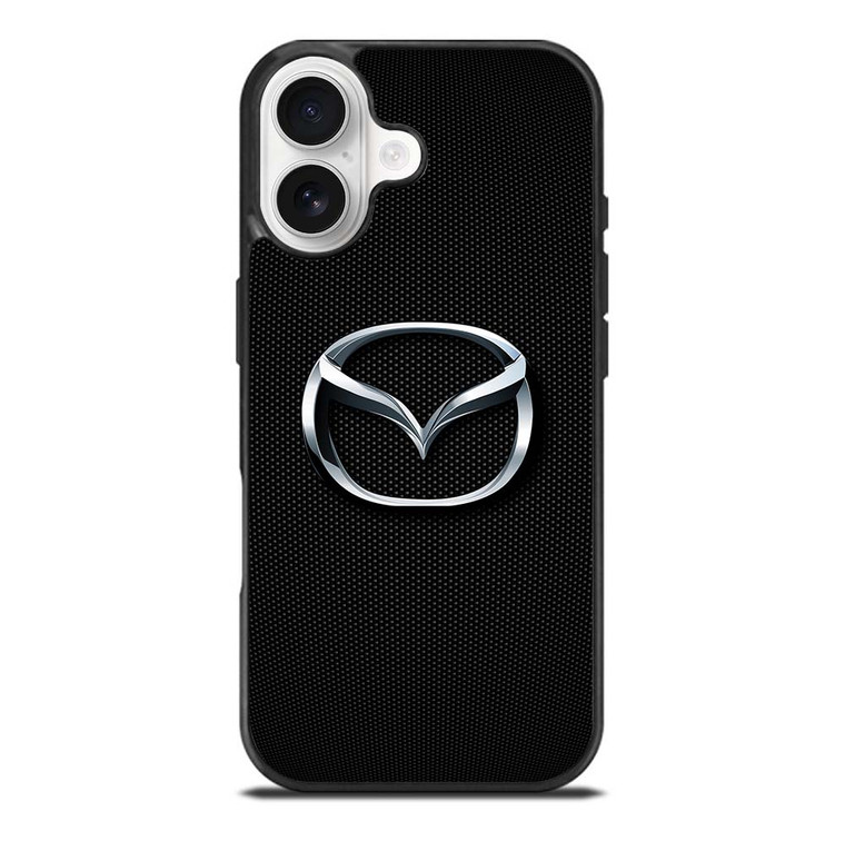 MAZDA CARBON FIBER iPhone 17 Case Cover