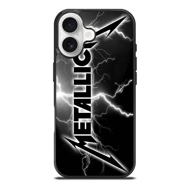METALLICA ROCK BAND LIGHTNING iPhone 17 Case Cover