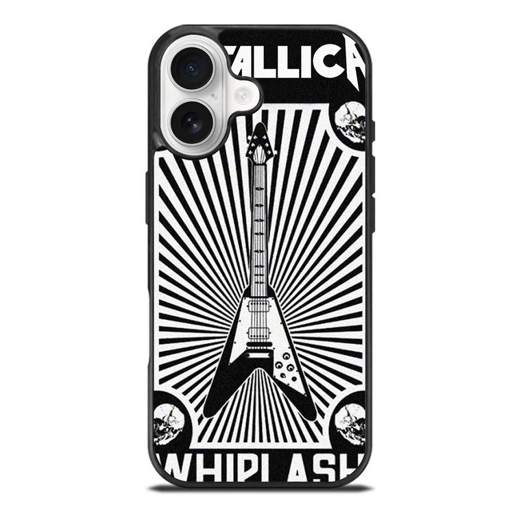 METALLICA WHIPLASH GUITAR iPhone 17 Case Cover