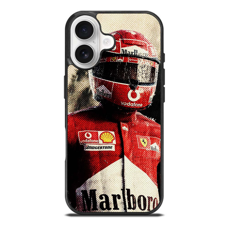 MICHAEL SCHUMACHER FERRARI F1 iPhone 17 Case Cover