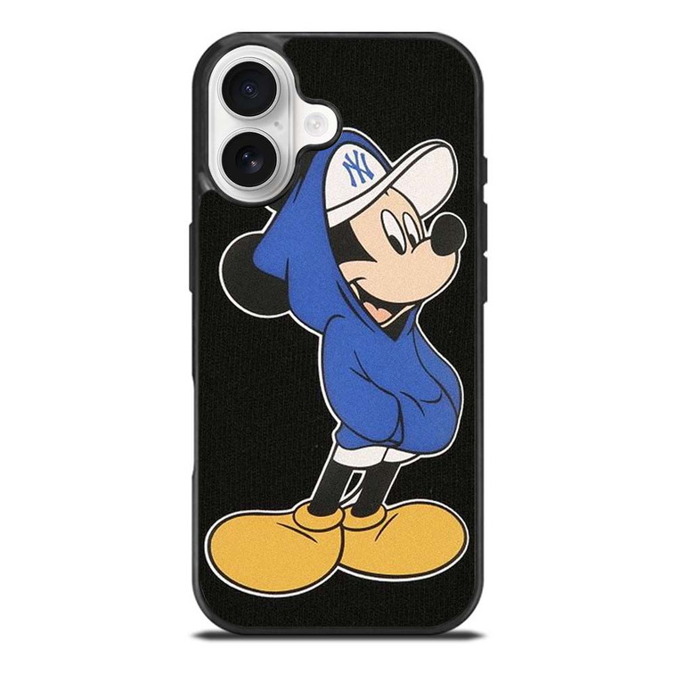 MICKEY MOUSE NEW YORK YANKEES CAP iPhone 17 Case Cover