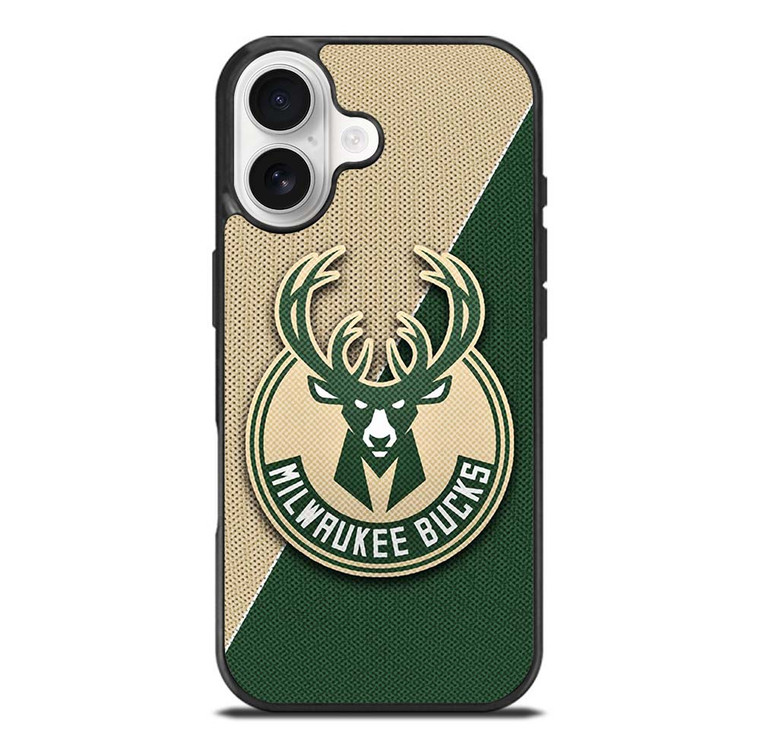 MILWAUKEE BUCKS NBA BASKETBALL LOGO iPhone 17 Case Cover