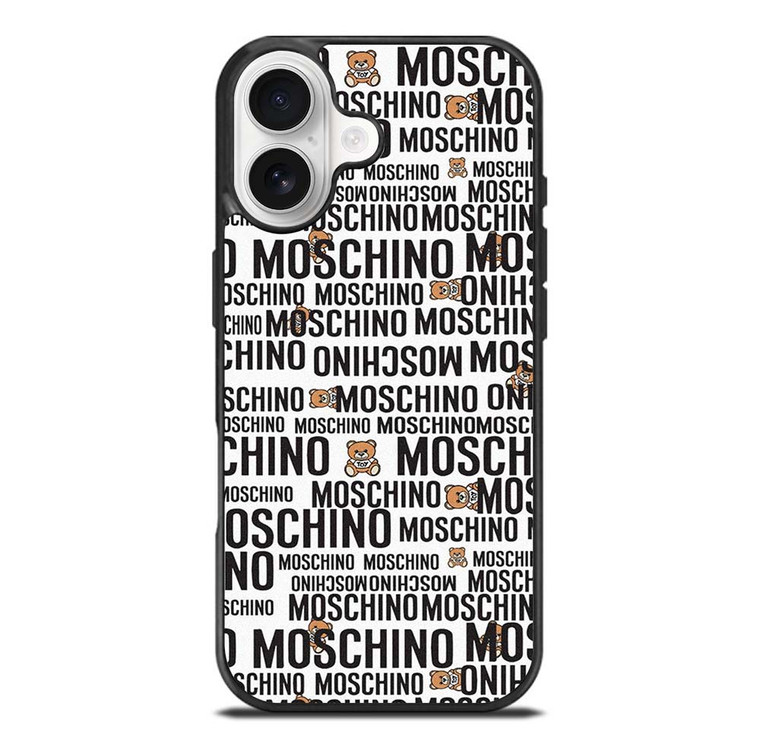 MOSCHINO ABSTRACT LOGO iPhone 17 Case Cover