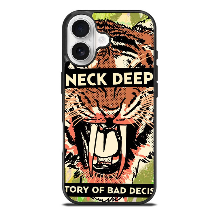 NECK DEEP A HISTORY OF A BAD DECISIONS iPhone 17 Case Cover