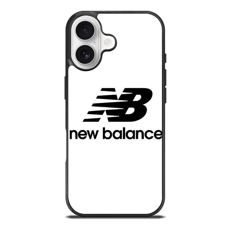 NEW BALANCE WHITE LOGO iPhone 17 Case Cover