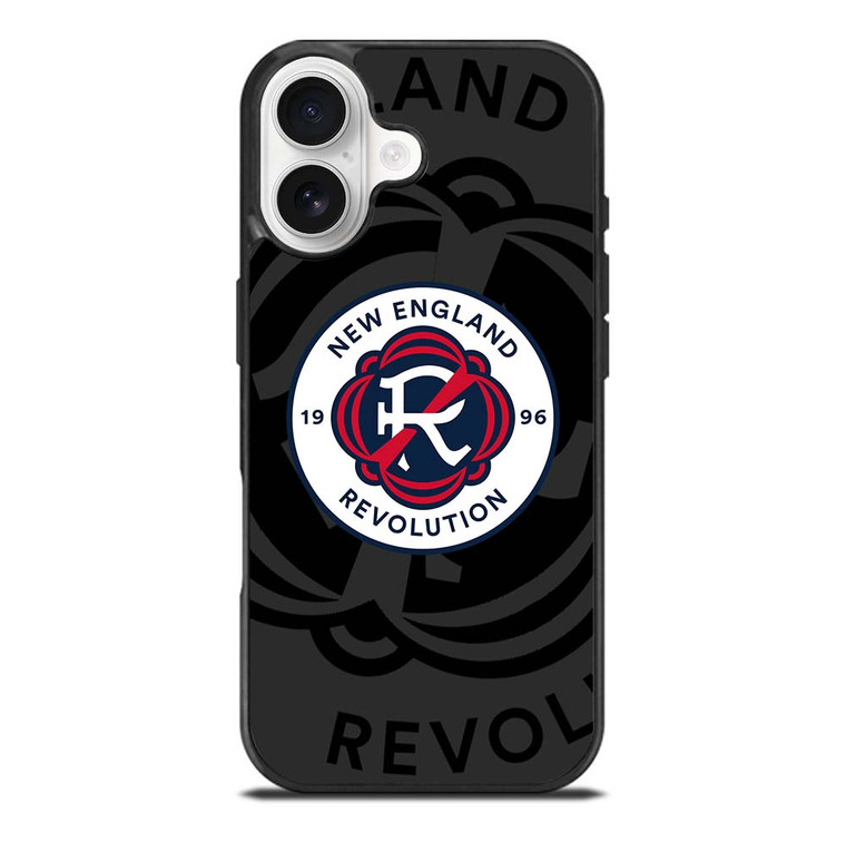 NEW ENGLAND REVOLUTION MLS BLACK iPhone 17 Case Cover