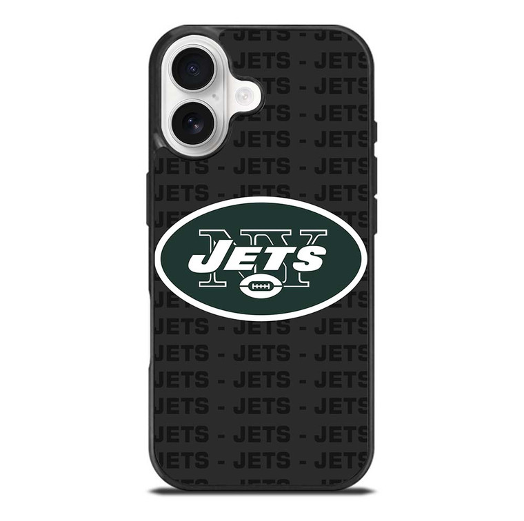NEW YORK JETS FOOTBALL TEXT iPhone 17 Case Cover