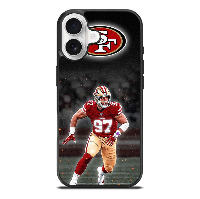 NICK BOSA SAN FRANCISCO 49ERS iPhone 17 Case Cover
