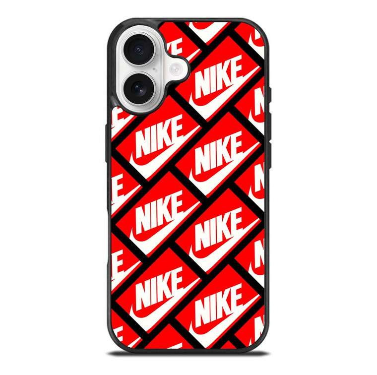NIKE BOX PATTERN iPhone 17 Case Cover