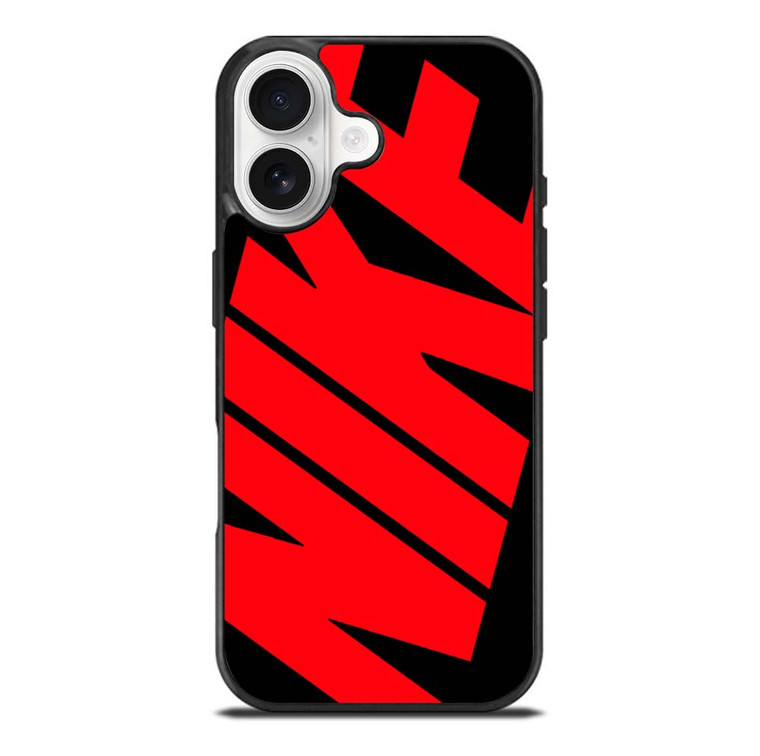 NIKE RED LOGO iPhone 17 Case Cover