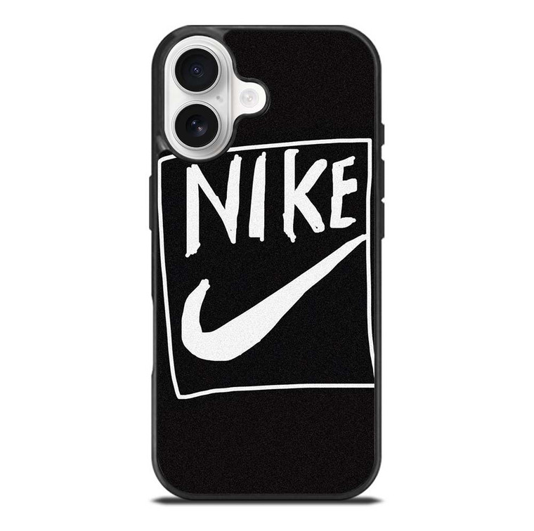 NIKE SCRIBBLE LOGO iPhone 17 Case Cover