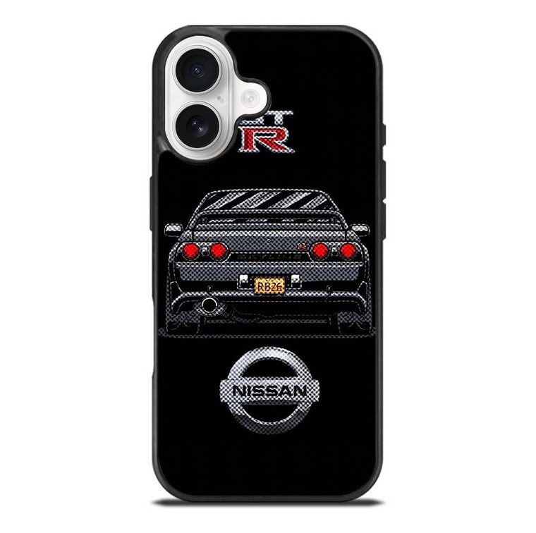 NISSAN GTR ILLUSTRATION iPhone 17 Case Cover