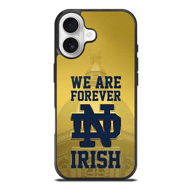 NOTRE DAME FIGHTING IRISH FOREVER iPhone 17 Case Cover