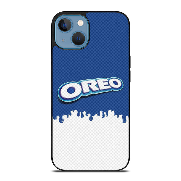 OREO CHOCOLATE MILK COOKIES LOGO iPhone 13 Case Cover